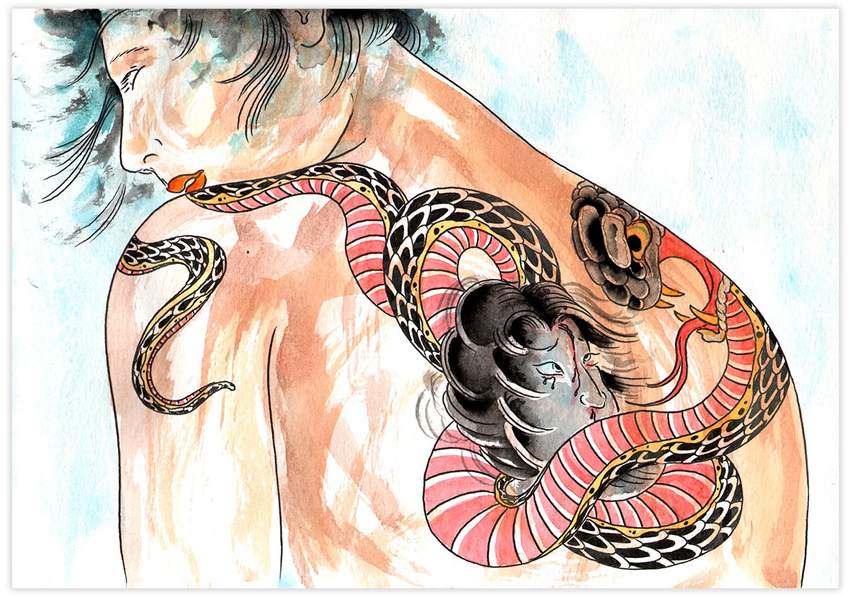 Lady Tattooed - Lady Namakubi