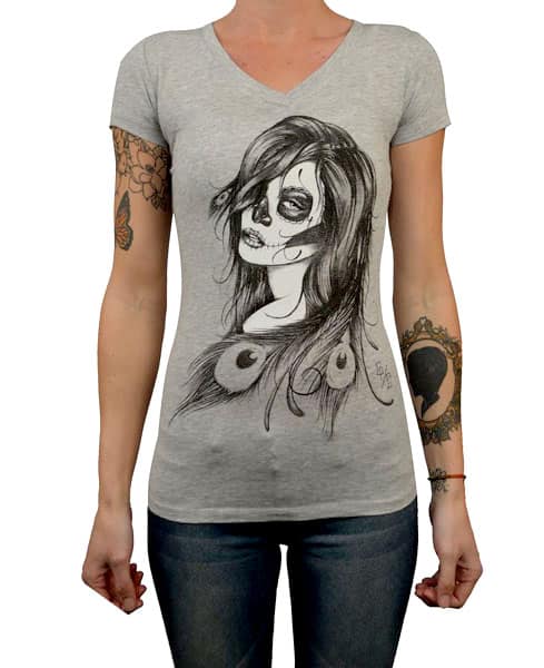 Dead Feathers V-neck