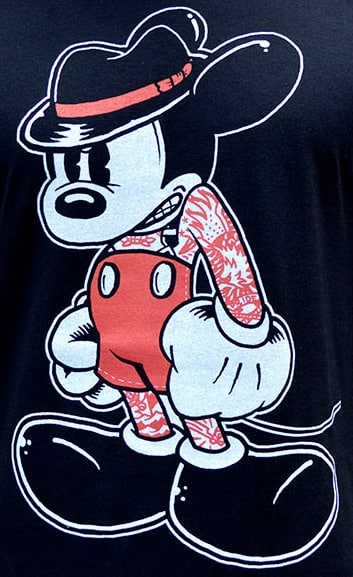Mean Mouse - Men's T-Shirt - Image 3