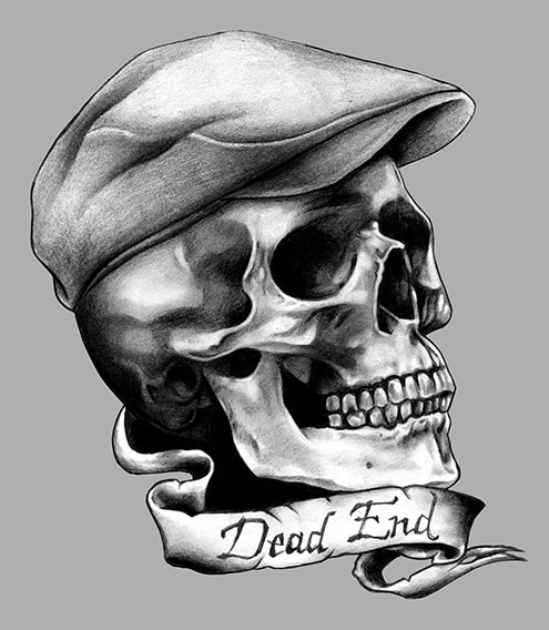 Dead End - Men's T-Shirt - Image 2