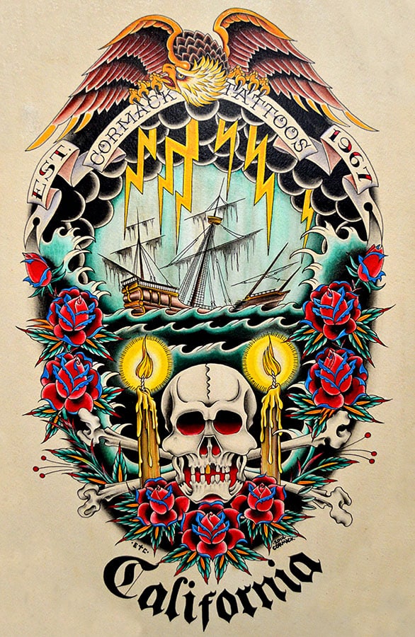Cormack Tattoos - Canvas Giclee