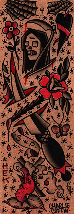 Grim Reaper - Canvas Giclee