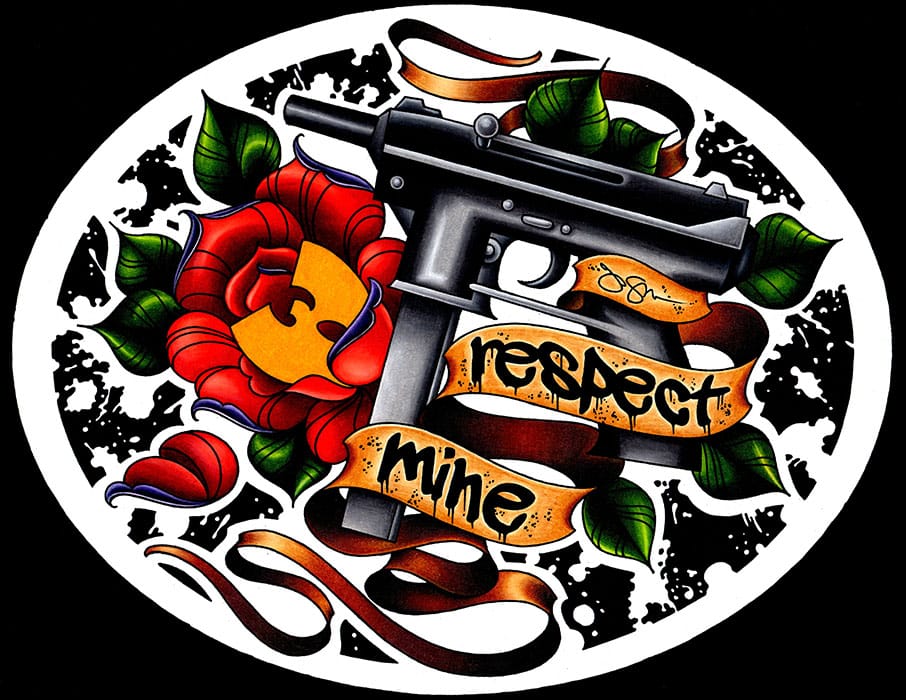 Respect Mine - Canvas Giclee