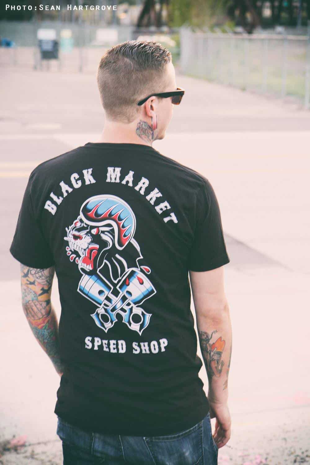 Speed Shop - Men's T-Shirt - Image 4