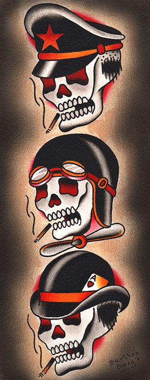 Three Hats - Skate Deck - Image 4