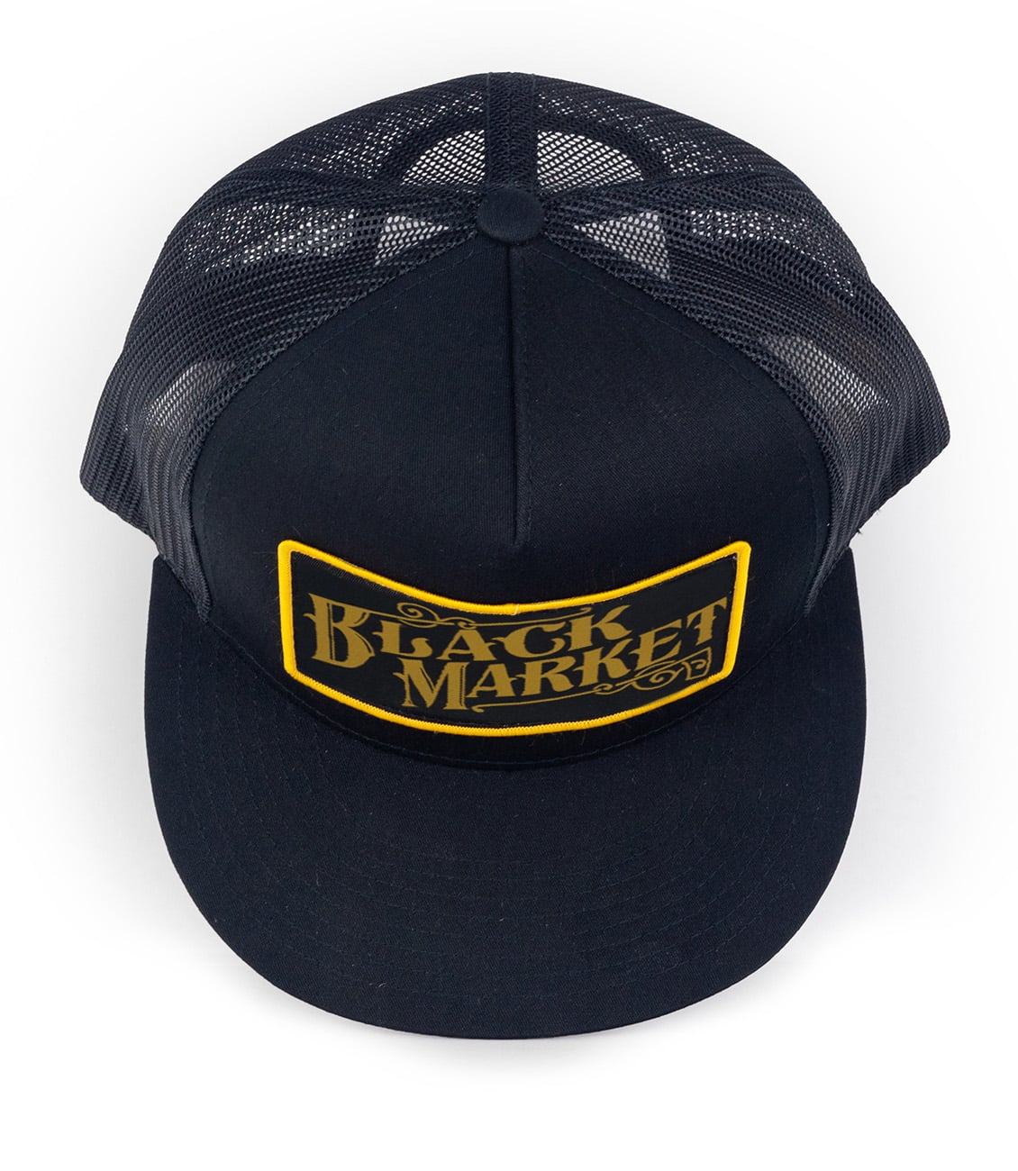 Black Market Gold Trucker Hat - Image 3