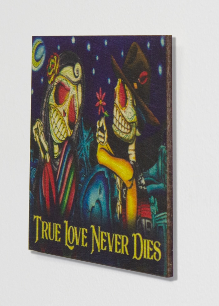 True Love Never Dies - Wood Hanging Wall Art