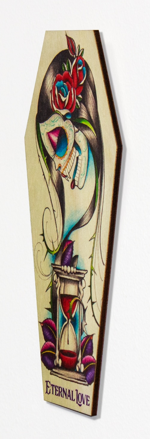 Eternal Love - Wood Refrigerator Magnet