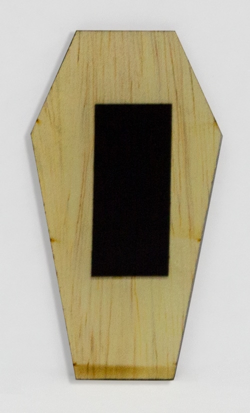 Until The End - Wood Refrigerator Magnet