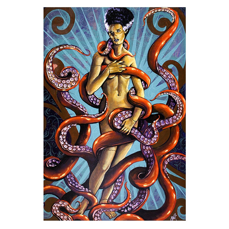Birth of the Bride - Canvas Giclee