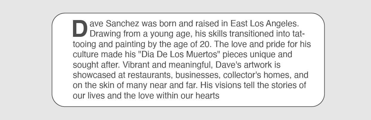Dave Sanchez bio
