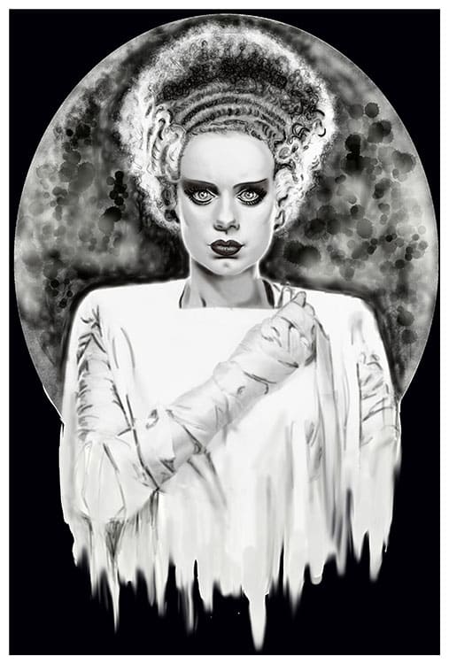 Monsters Bride - Women's Loose Neck T-Shirt - Image 2