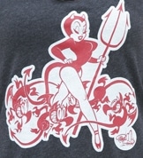 Queen of Pain - Women's Unfinished Racer Back Tank Top - Image 2