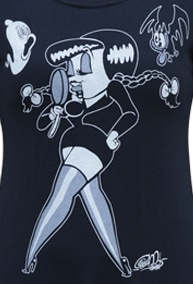 Raise the Dead - Women's Loose Neck T-Shirt - Image 2