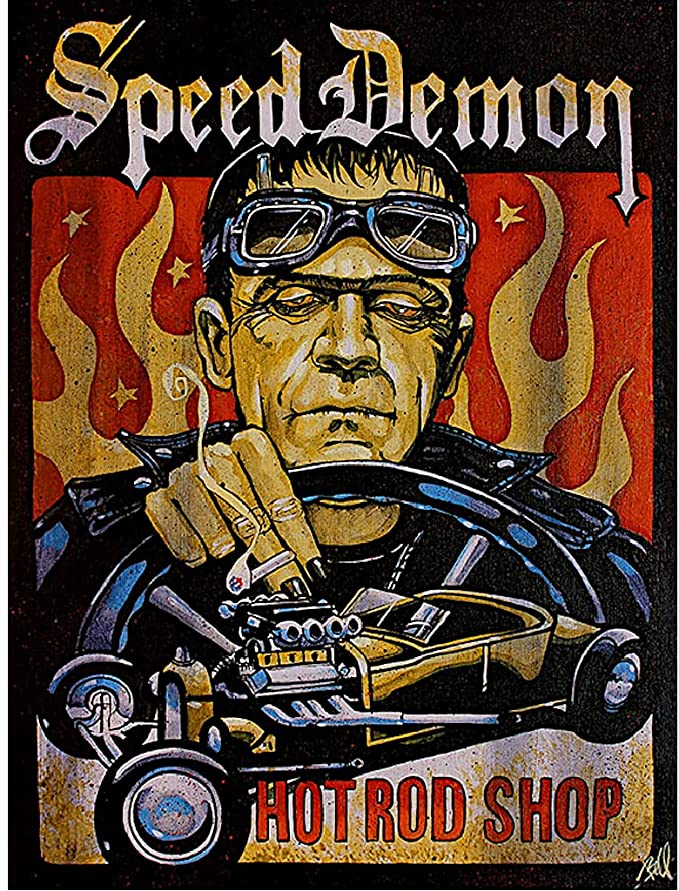 Speed Demon - Men's T-Shirt - Image 4