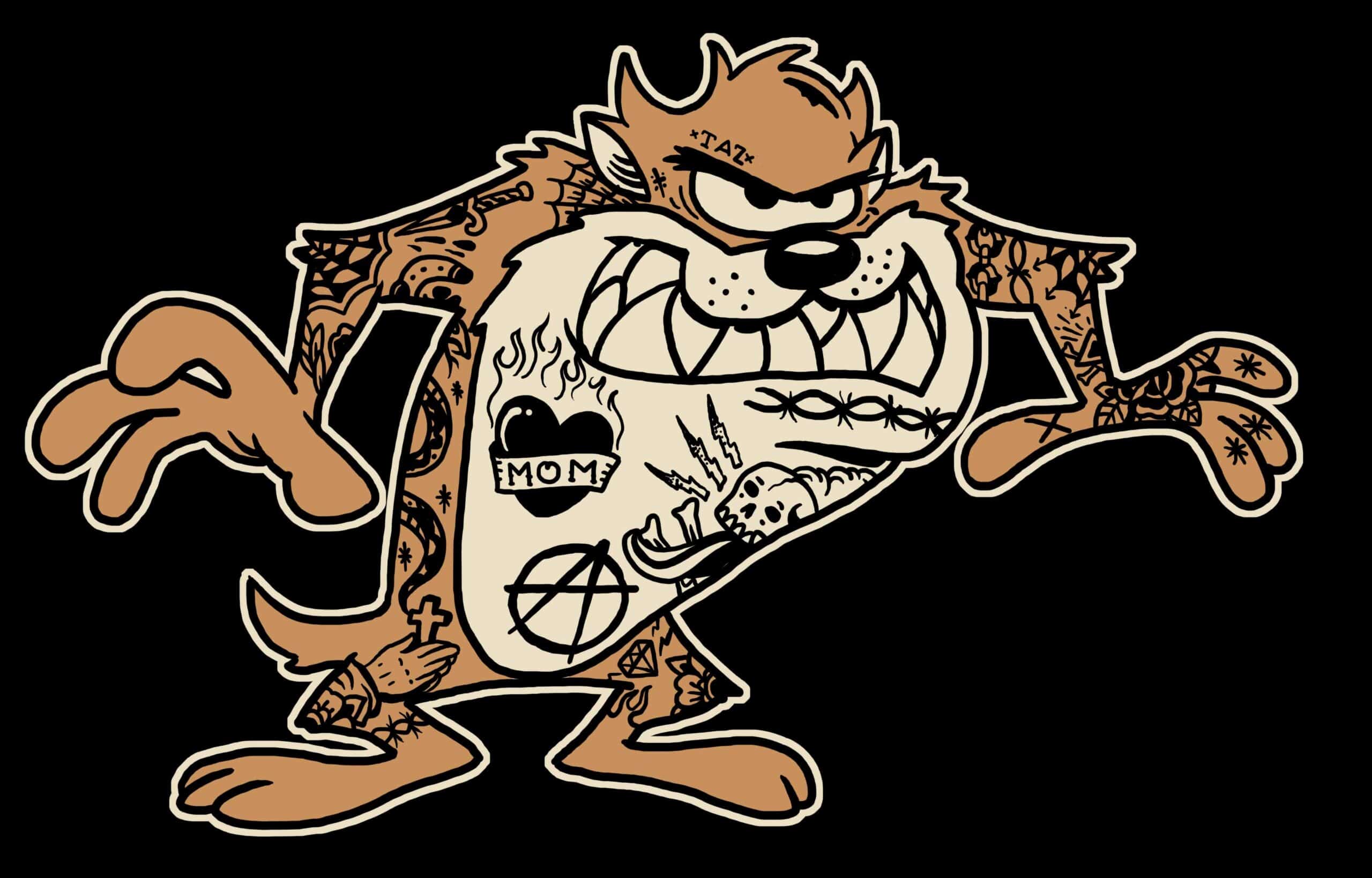 Taz - Men's Tank Top - Image 2
