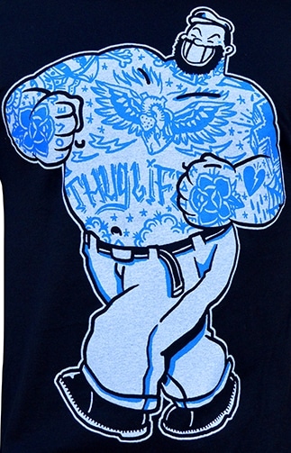 Thug Life - Men's T-Shirt - Image 2
