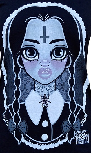 Wednesday - Women's Scoop Neck T-Shirt - Image 3