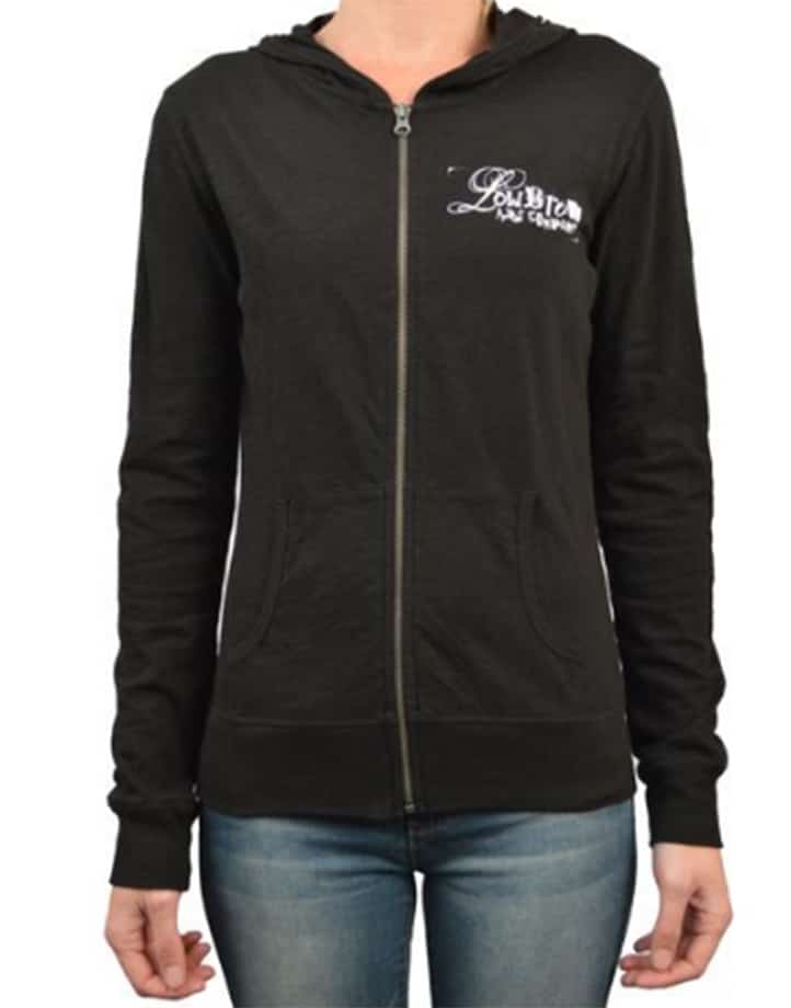 Womens Demon Love - Zip Hoodie