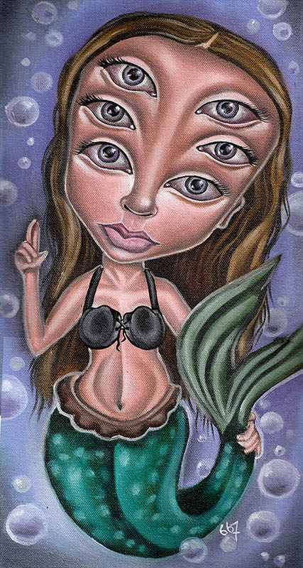 6 Eyed Mermaid