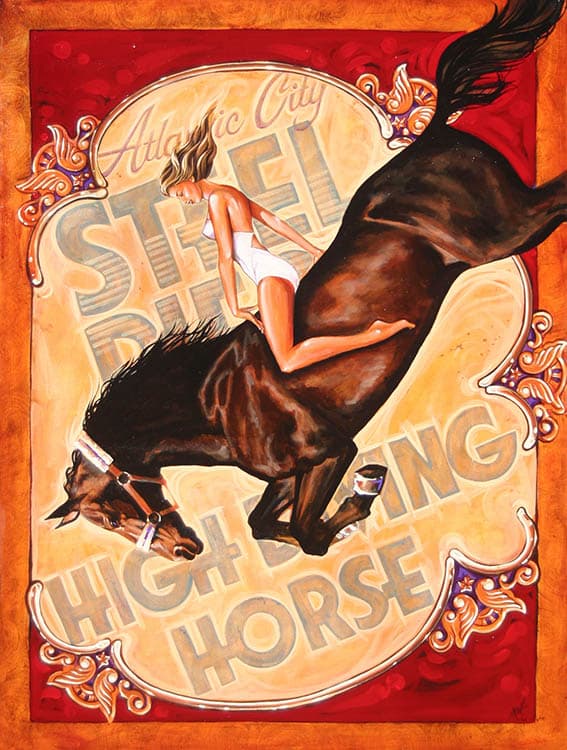 Steel Pier Horse