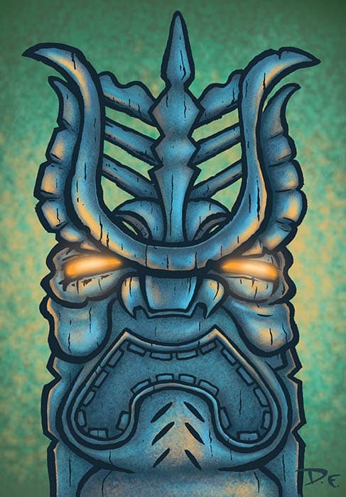 Blue Tiki