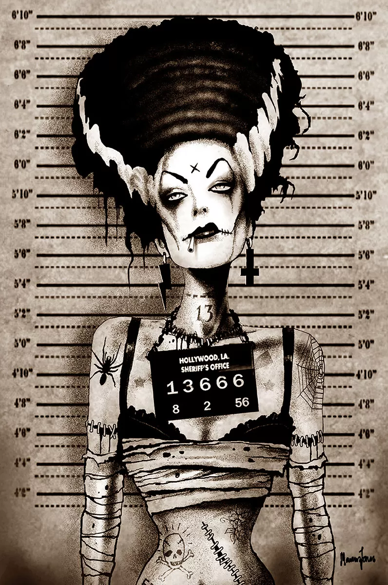 Bride Mugshot
