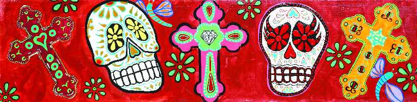 Crosses & Skull