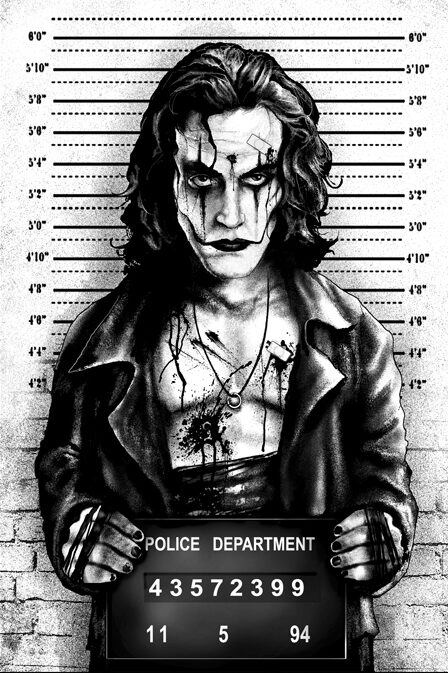 The Crow Mugshot
