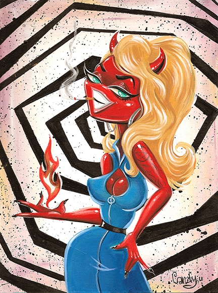 Devil With A Blue Dress On