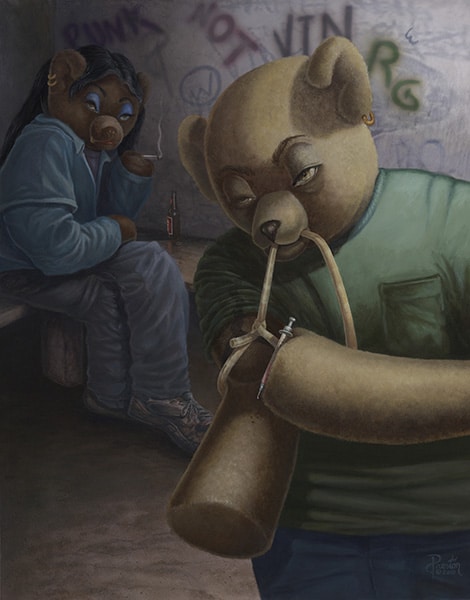 Drug Addict Teddy I