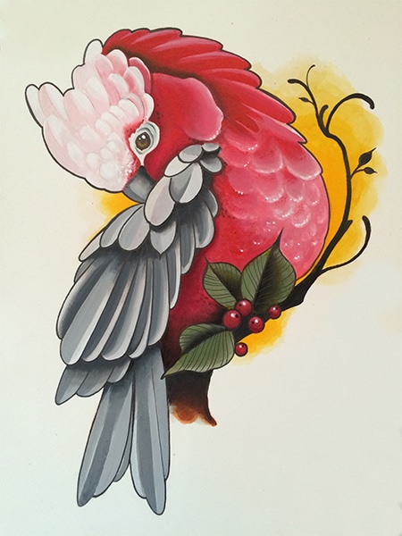 Pink Cockatoo