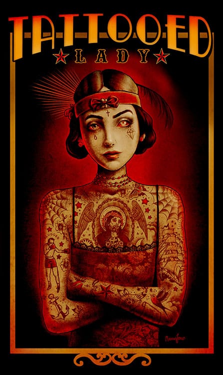 Tattooed Lady
