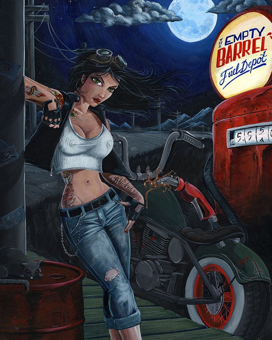 The Empty Barrel Fuel Depot