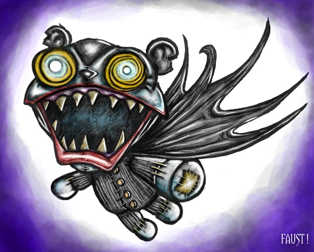 Vampire Teddy Bear