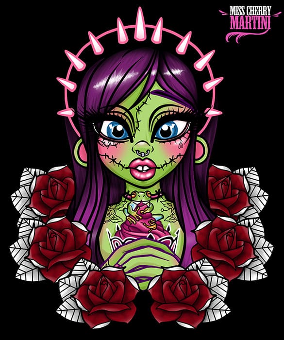 Zombie Girl Roses
