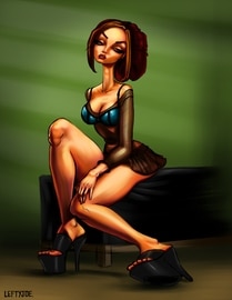 Cartoony Girl