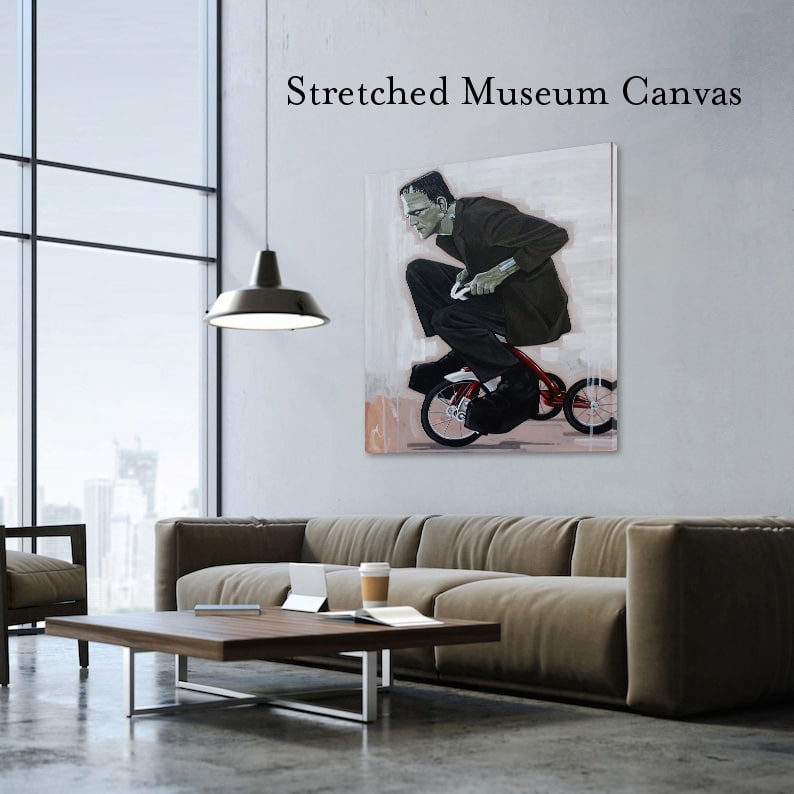 Frankenstein on a tricycle