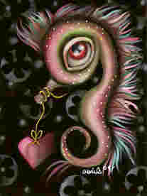 Seahorse With Heart