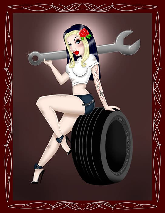 Tire Girl