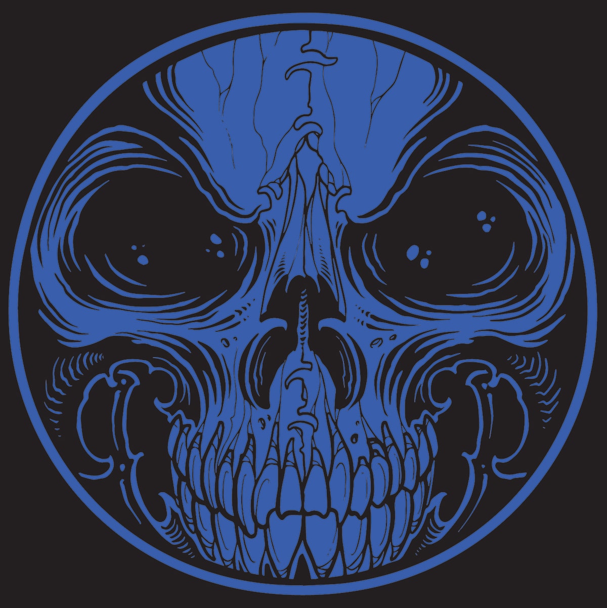 Nguyen Skull - Men's Zip Hoodie - Image 4