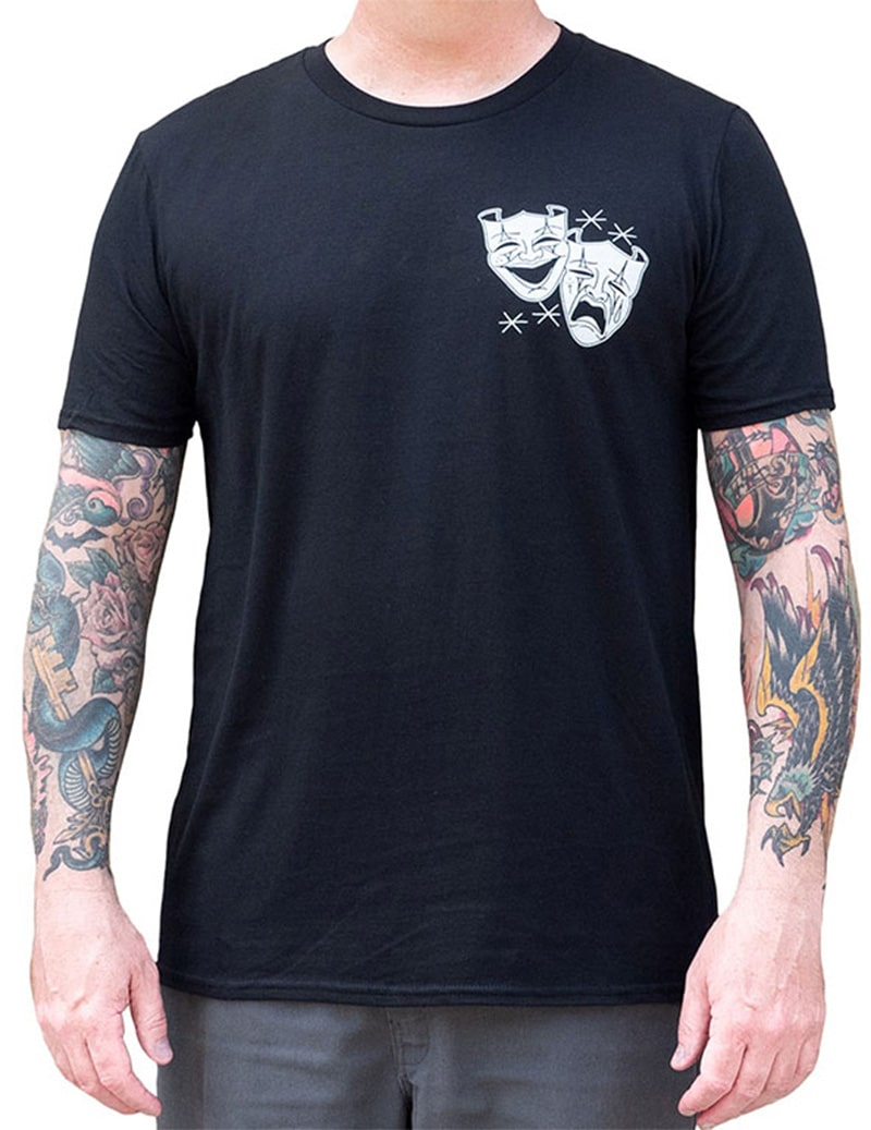 Laugh Now Cry Later mens T-Shirt front
