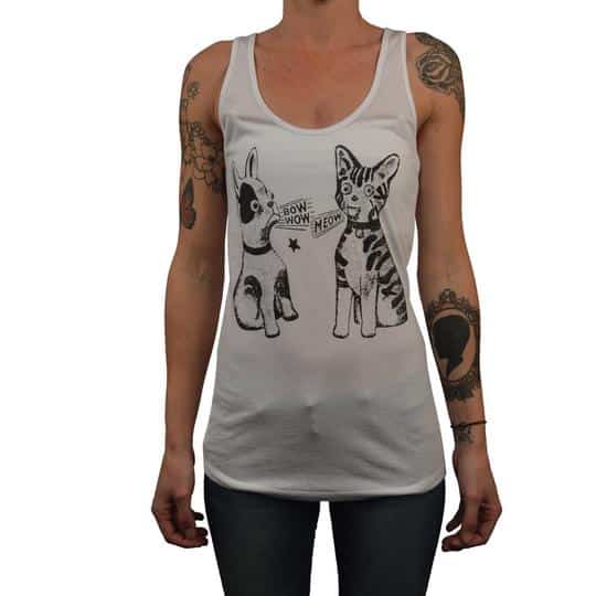 Bow Wow Meow - Women's Racer Back Tank Top
