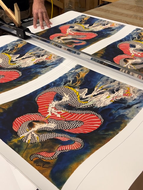 Rising Dragon - Limited Edition Signed Archival Paper Print - Image 4