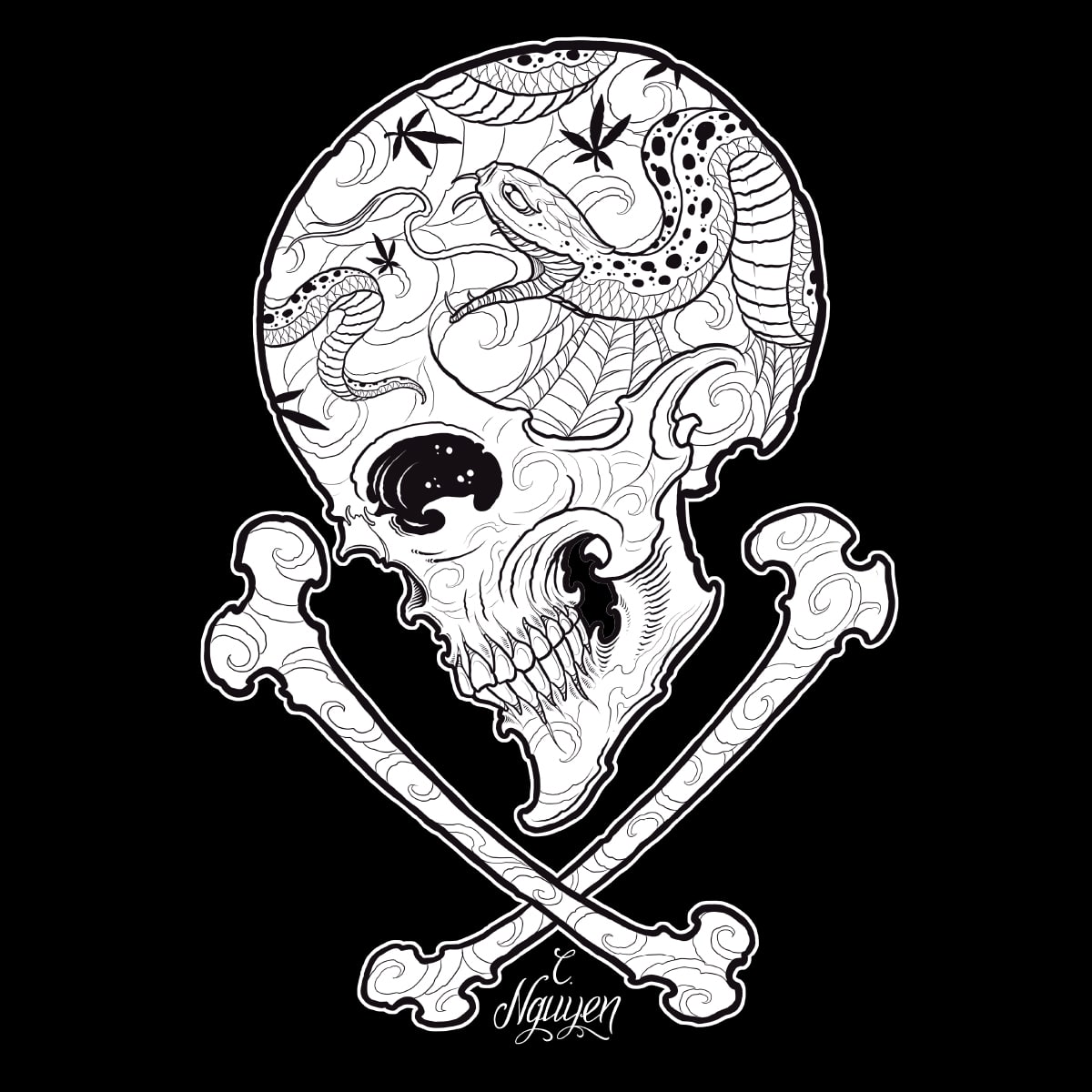 Sacred Skull - Men's T-Shirt - Image 3