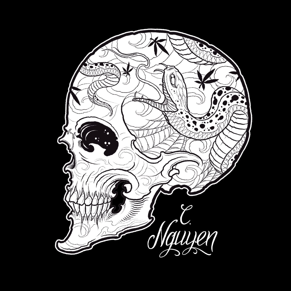 Sacred Skull - Men's T-Shirt - Image 4