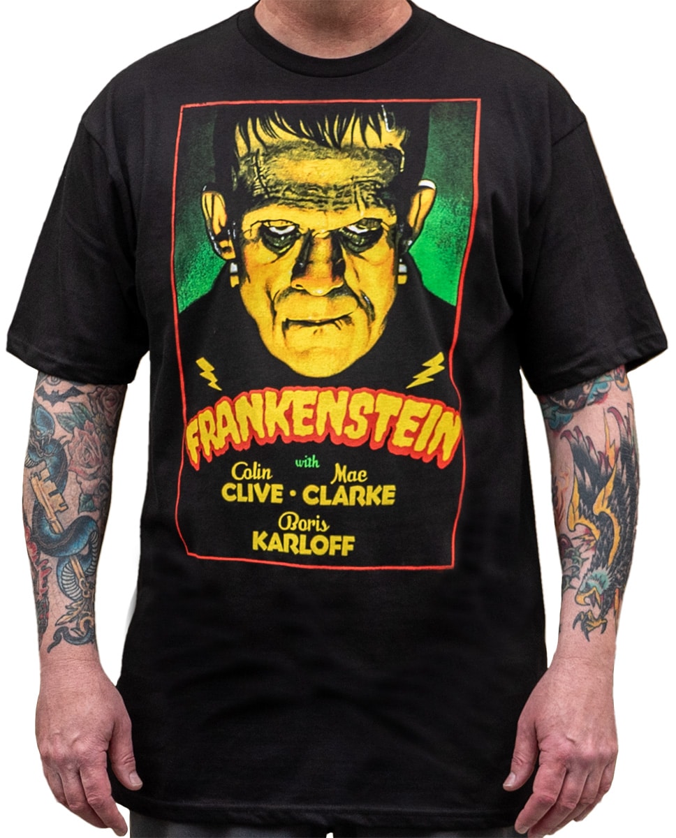 Frankenstein Movie Poster - Men's T-Shirt