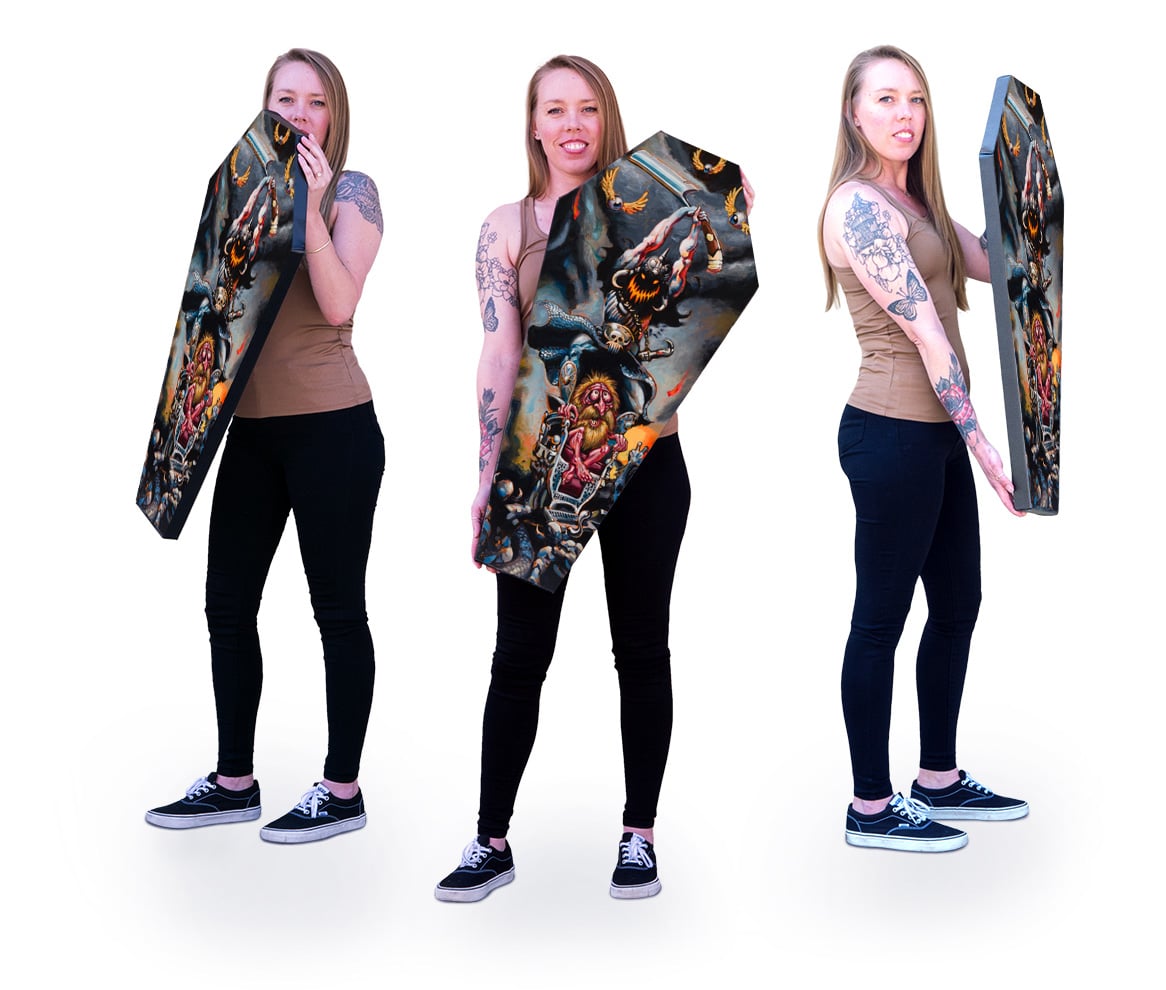 Pomp Dealer - Stretched Canvas Coffin - Image 2