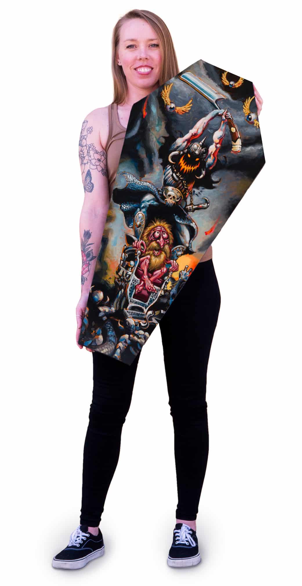 Pomp Dealer - Stretched Canvas Coffin - Image 4