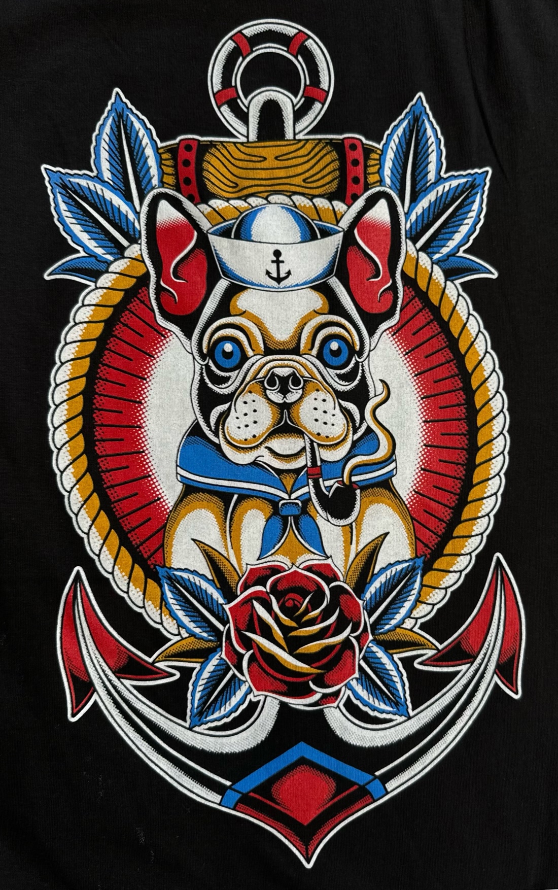 Sailor Dog - Women's Loose Neck T-Shirt - Image 2